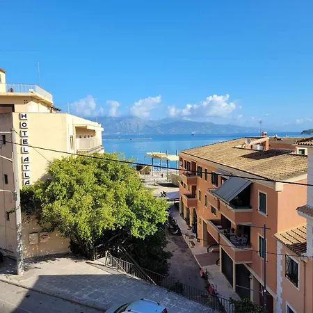 公寓 Kiki's Penthouse Corfu (city)